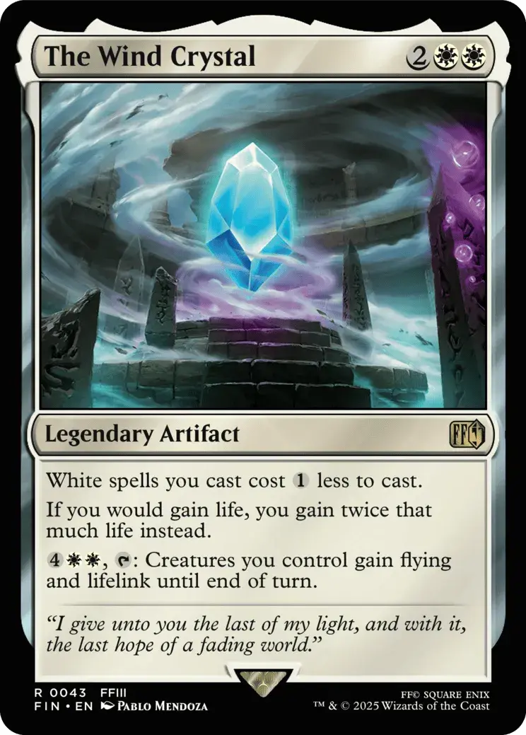 The Wind Crystal - FINAL FANTASY - R - 43