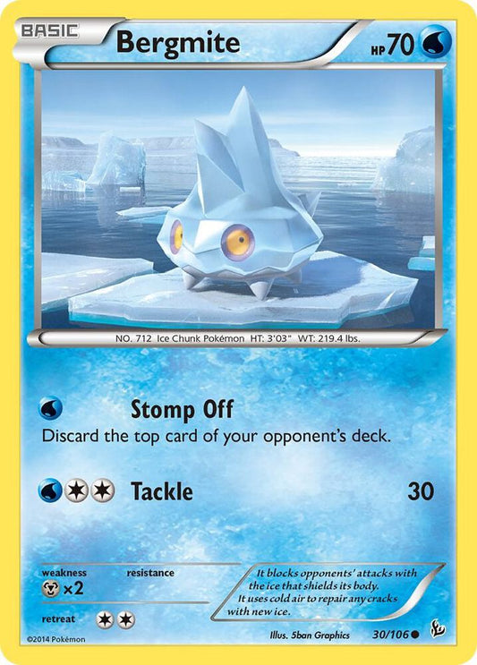Bergmite - XY - Flashfire - Common - 30/106