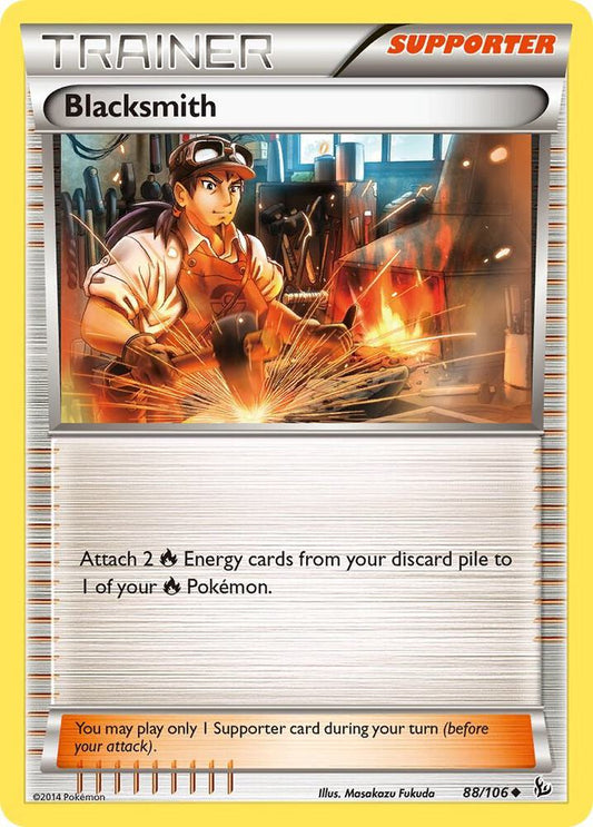 Blacksmith - XY - Flashfire - Uncommon - 88/106