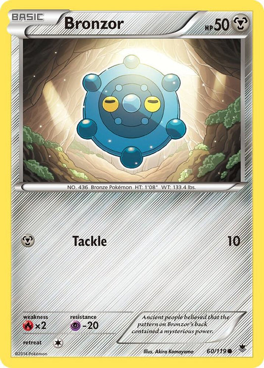 Bronzor - XY - Phantom Forces - Common - 60/119