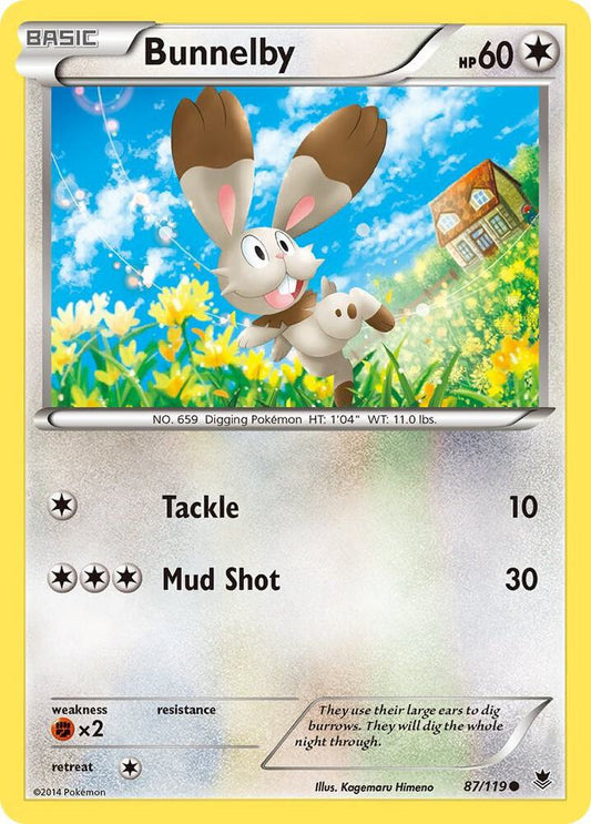 Bunnelby - XY - Phantom Forces - Common - 87/119