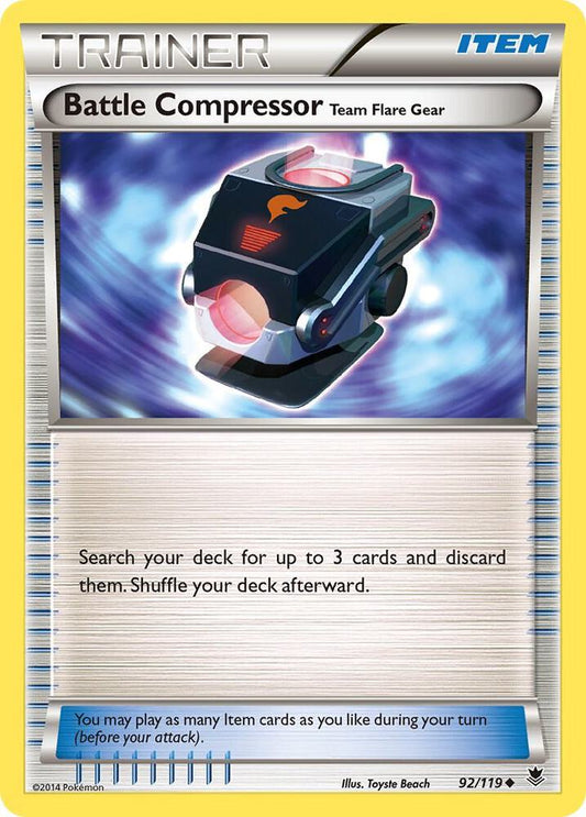 Battle Compressor - XY - Phantom Forces - Uncommon - 92/119