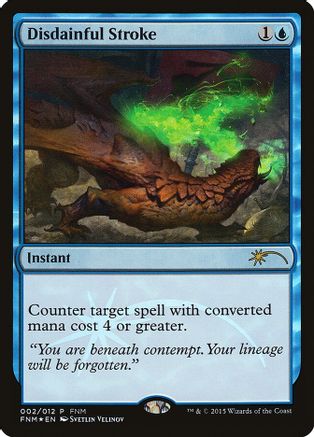 Disdainful Stroke - FNM Promos - P - 2