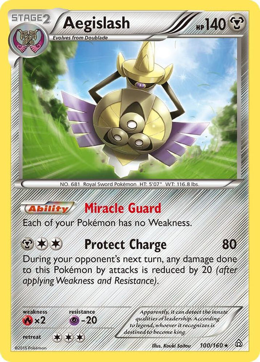 Aegislash - XY - Primal Clash - Holo Rare - 100/160