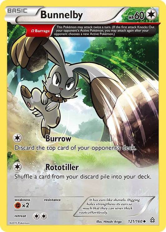 Bunnelby (Omega) - XY - Primal Clash - Uncommon - 121/160