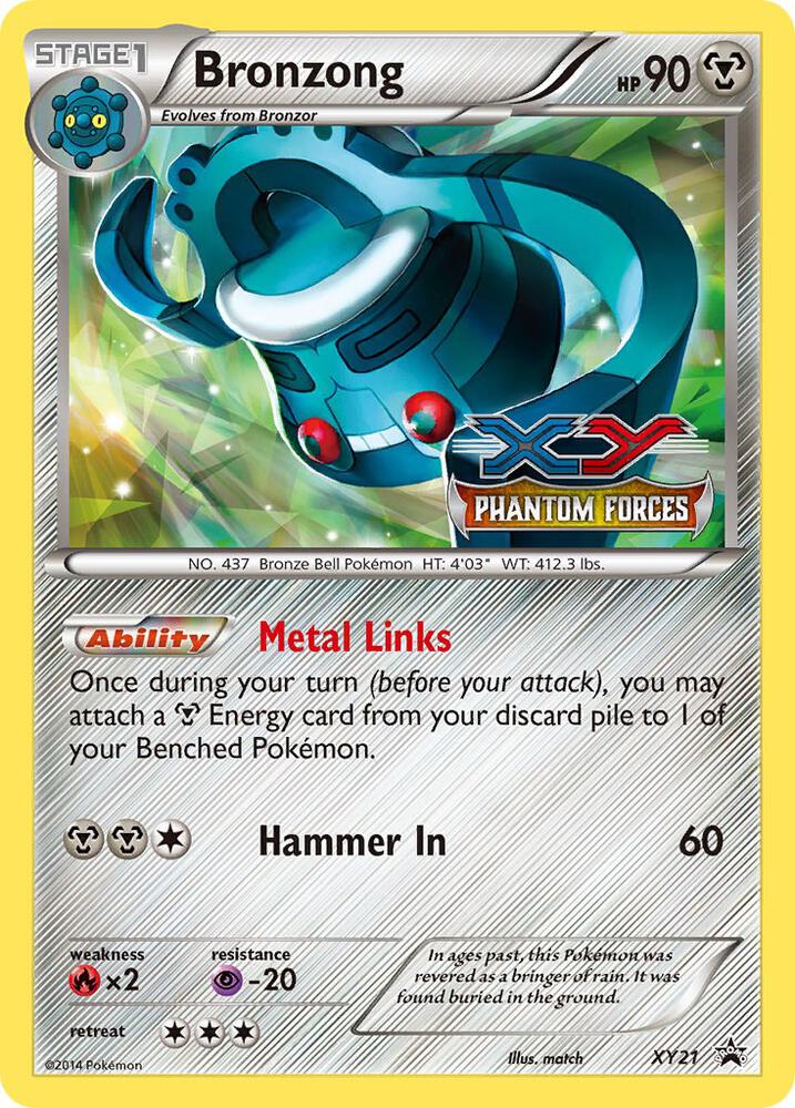 Bronzong - XY21 (Prerelease) - XY Promos - Promo - XY21