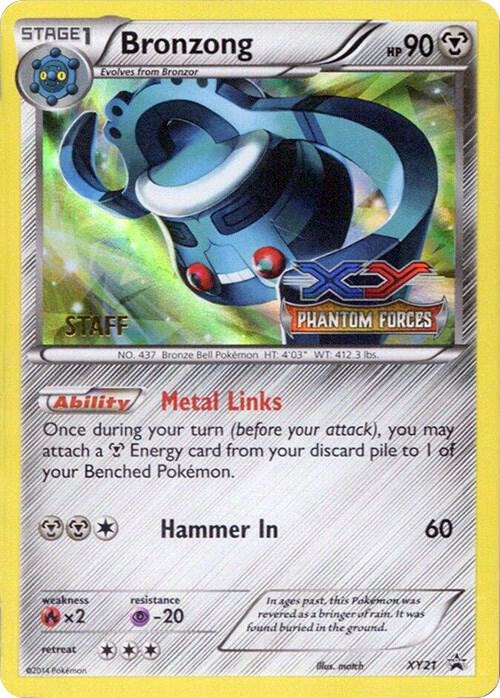 Bronzong - XY21 (Prerelease) [Staff] - XY Promos - Promo - XY21