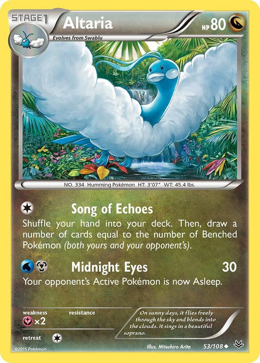 Altaria (53) - XY - Roaring Skies - Uncommon - 53/108
