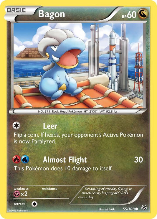 Bagon (55) - XY - Roaring Skies - Common - 55/108