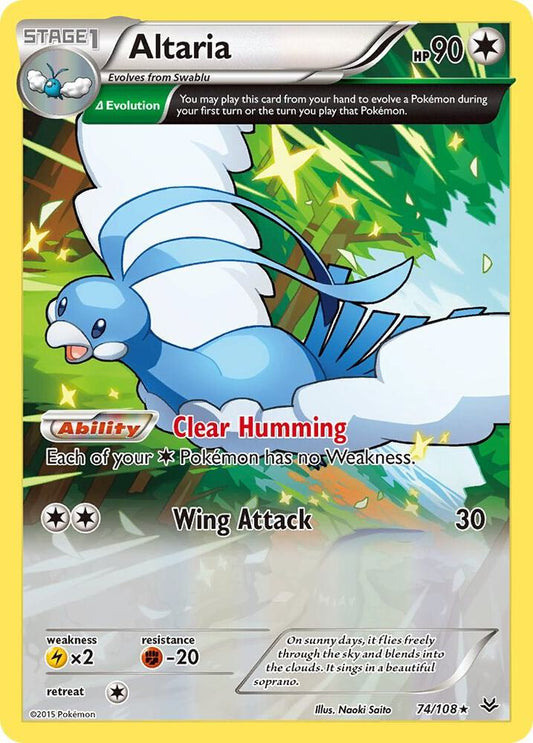 Altaria (74 Delta) - XY - Roaring Skies - Rare - 74/108