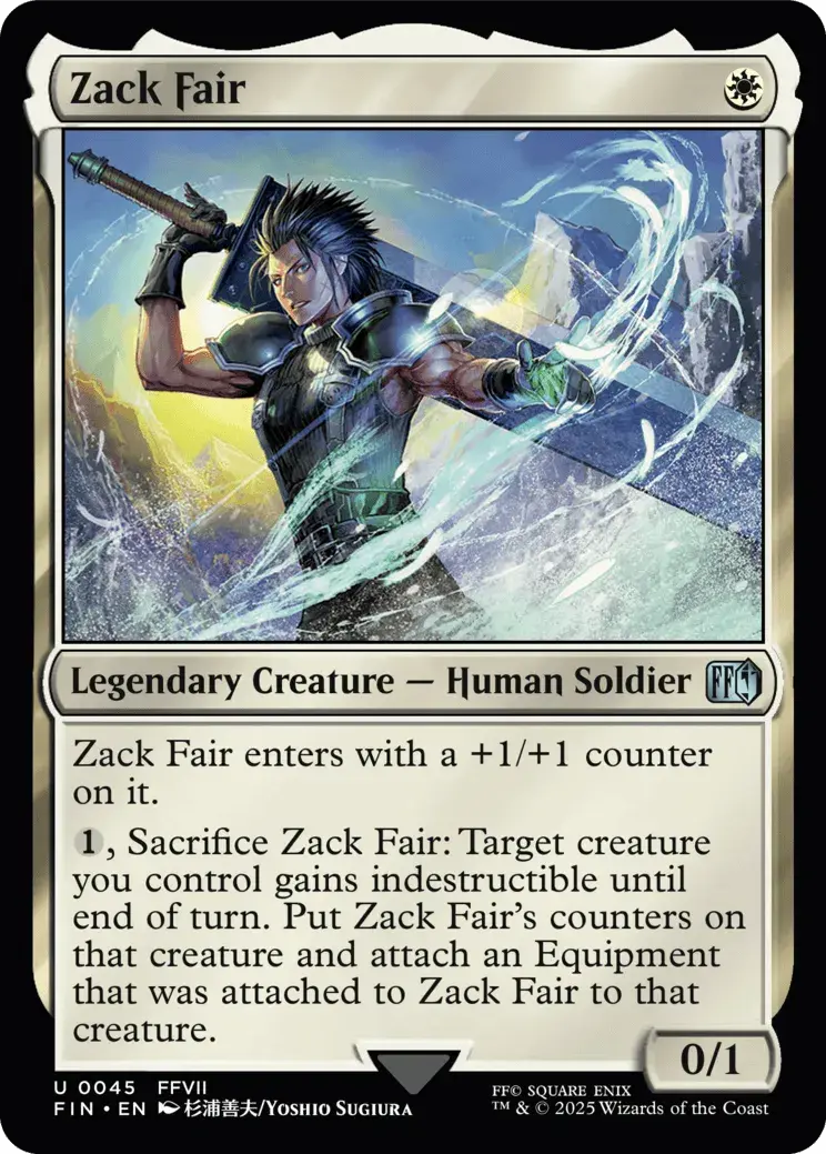 Zack Fair - FINAL FANTASY - U - 45