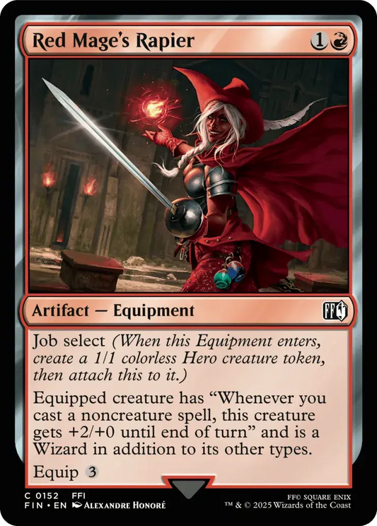 Red Mage's Rapier - FINAL FANTASY - C - 152