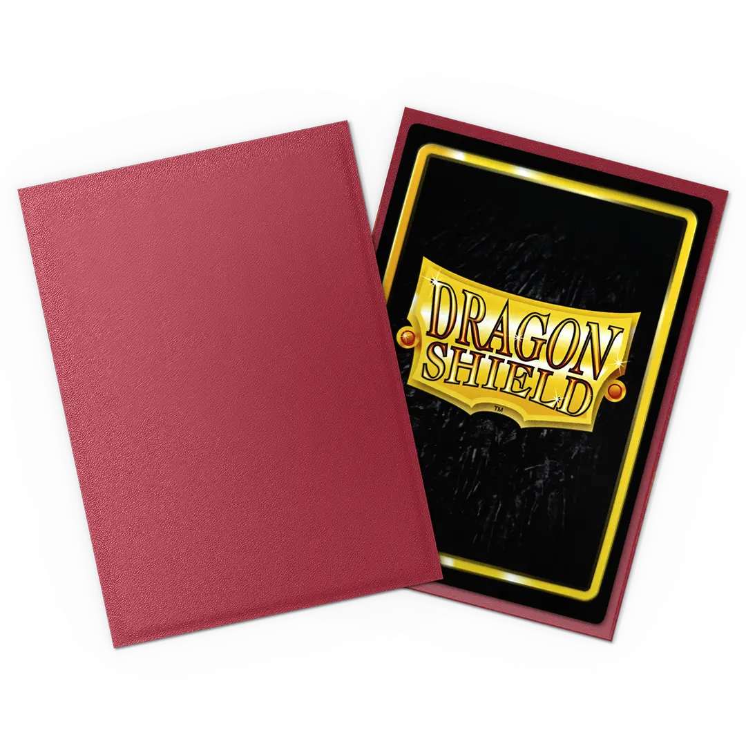 Dragon Shield Blood Red - Non-Glare - Standard Size
