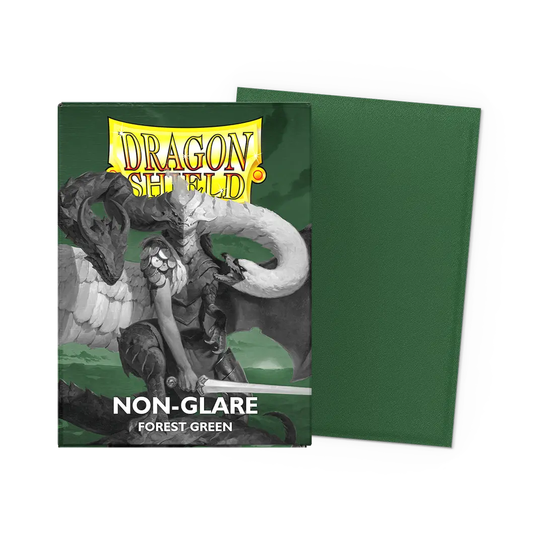 Dragon Shield Forest Green - Non-Glare - Standard Size