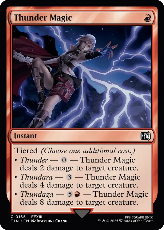 Thunder Magic - FINAL FANTASY - C - 165