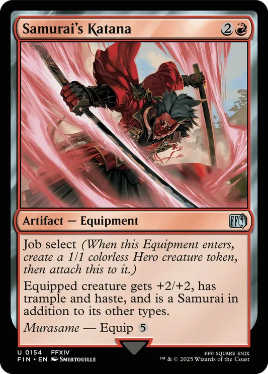 Samurai's Katana - FINAL FANTASY - U - 154