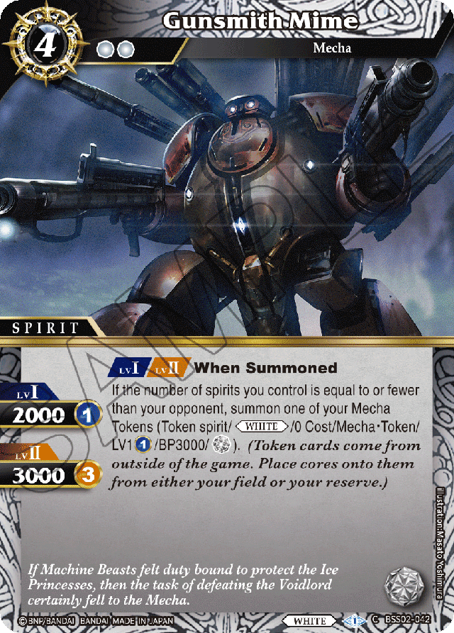 Gunsmith Mime - False Gods - Common - BSS02-042