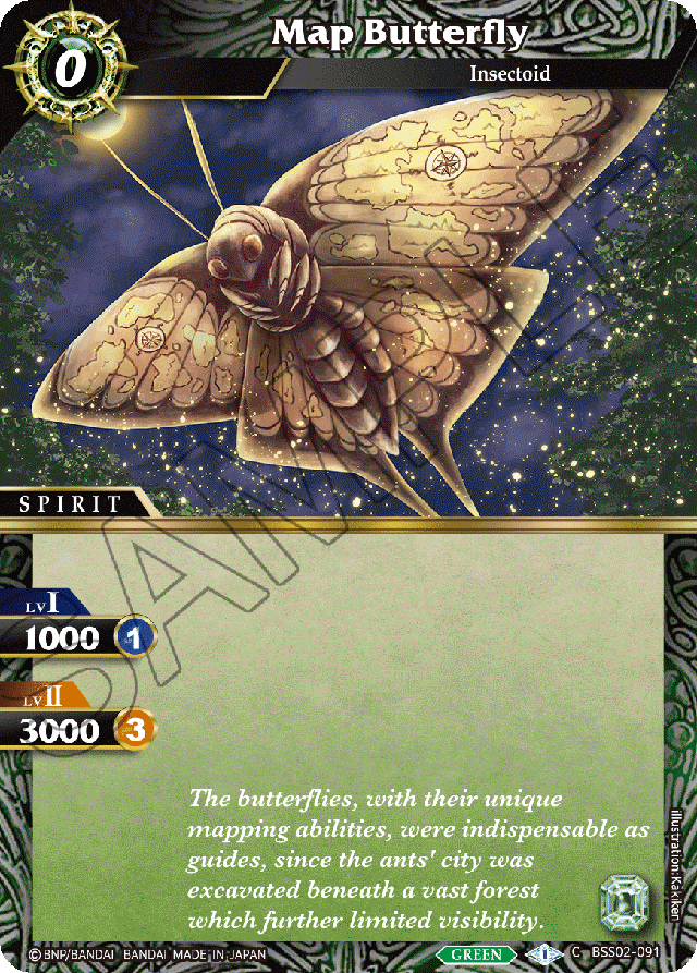 Map Butterfly - False Gods - Common - BSS02-091
