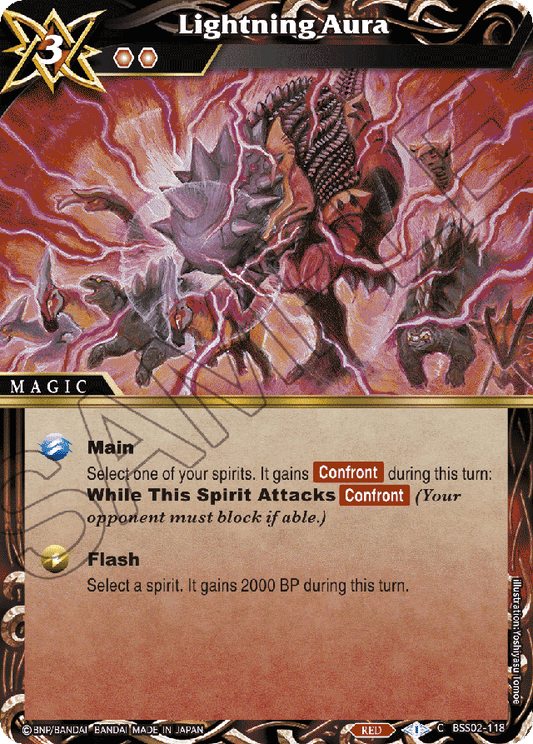 Lightning Aura - False Gods - Common - BSS02-118