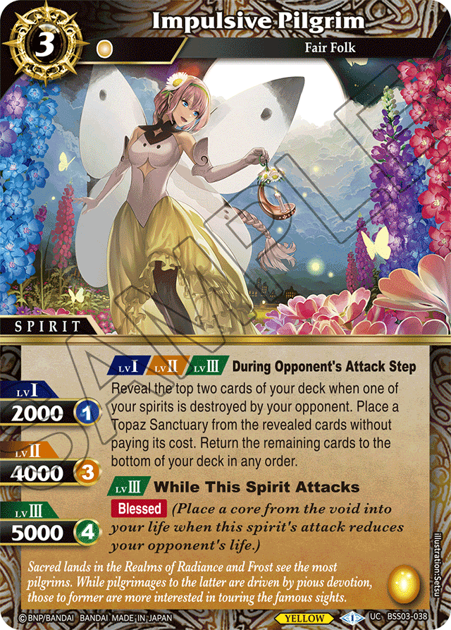 Impulsive Pilgrim - Aquatic Invaders - Uncommon - BSS03-038 – MEXPLAY