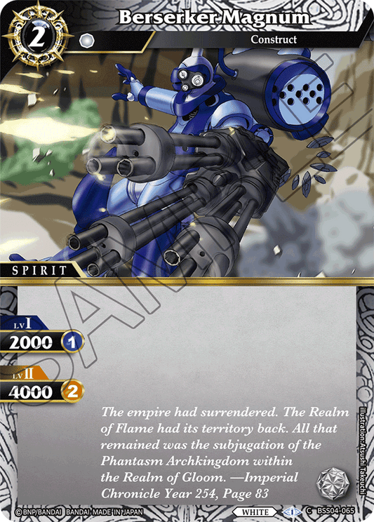 Berserker Magnum - Savior of Chaos - Common - BSS04-065