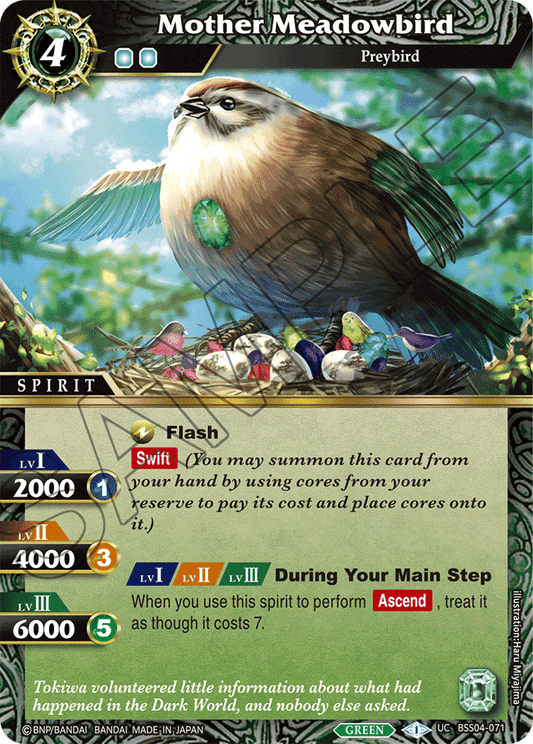 Mother Meadowbird - Savior of Chaos - Uncommon - BSS04-071