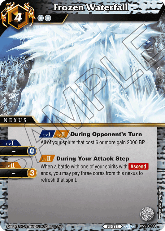Frozen Waterfall - Savior of Chaos - Common - BSS04-111