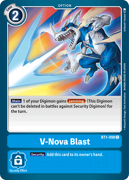 V-Nova Blast - Release Special Booster - Common - BT1-098 C