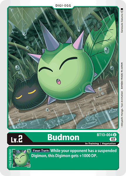 Budmon - Versus Royal Knight Booster - Uncommon - BT13-004 U