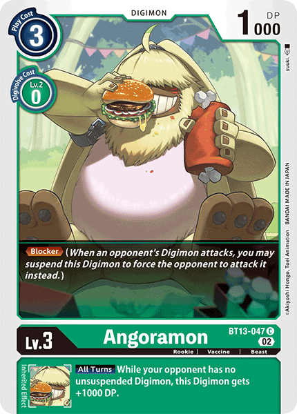 Angoramon - Versus Royal Knight Booster - Common - BT13-047 C