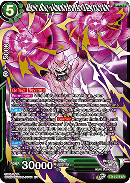 Majin Buu, Unadulterated Destruction - Cross Spirits - Super Rare - BT14-076