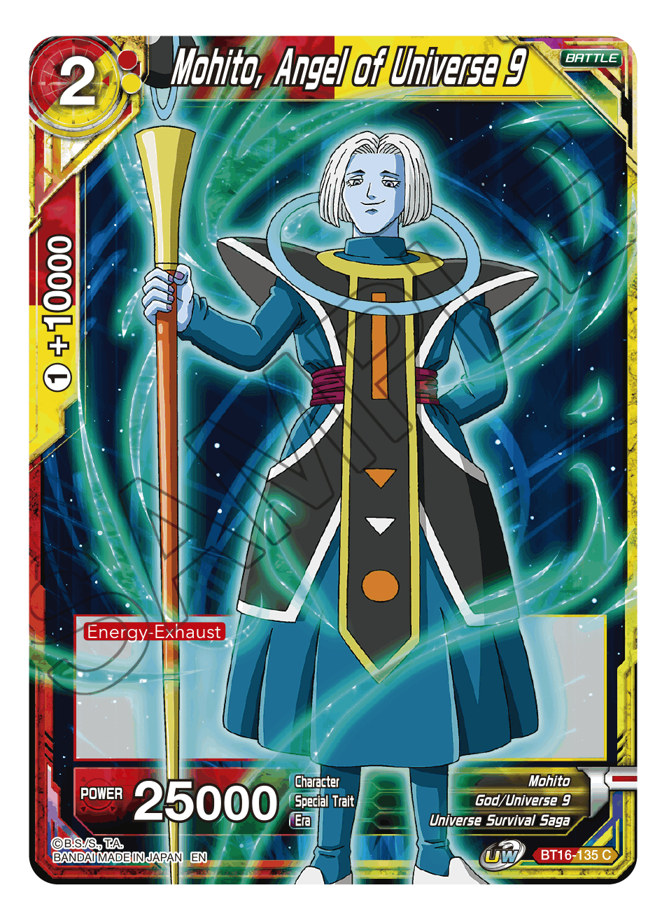 Mohito, Angel of Universe 9 - Realm of the Gods - Common - BT16-135