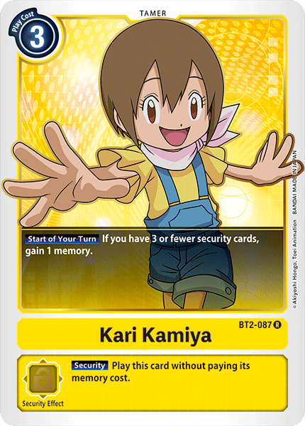 Kari Kamiya - Release Special Booster - Rare - BT2-087 R