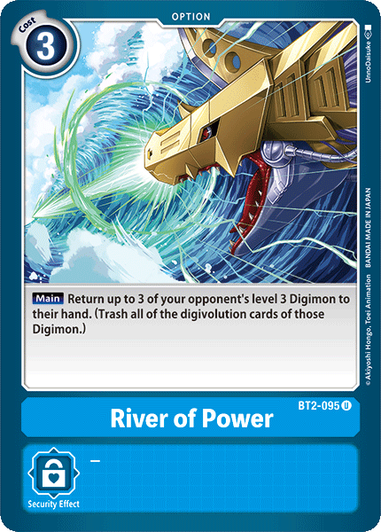 River of Power - Release Special Booster - Uncommon - BT2-095 U