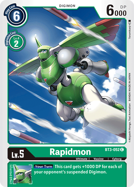 Rapidmon - Release Special Booster - Common - BT3-052 C