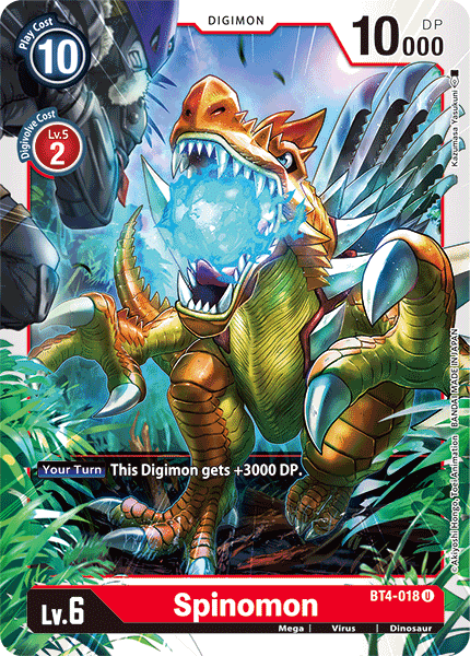 Spinomon - Great Legend - Uncommon - BT4-018 U