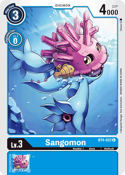 Sangomon - Great Legend - Common - BT4-022 C