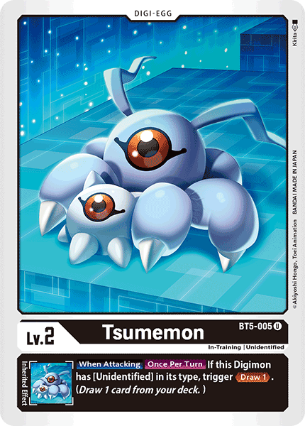 Tsumemon - Battle of Omni - Uncommon - BT5-005 U