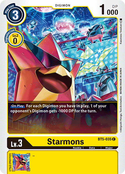 Starmons - Battle of Omni - Common - BT5-035 C