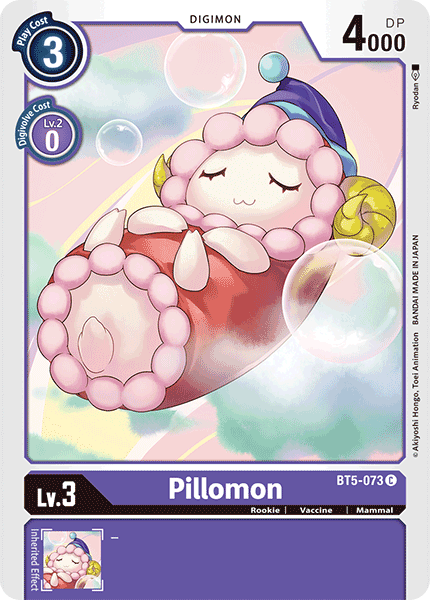 Pillomon - Battle of Omni - Common - BT5-073 C