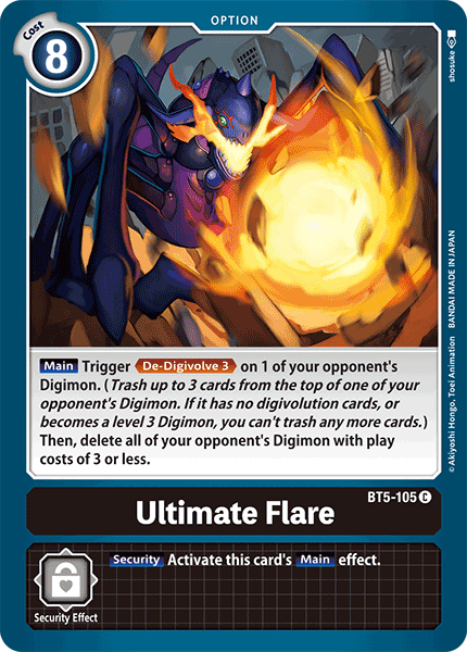 Ultimate Flare - Battle of Omni - Common - BT5-105 C