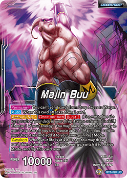 Majin Buu // Majin Buu, Ability Absorber - Destroyer Kings - Uncommon - BT6-028