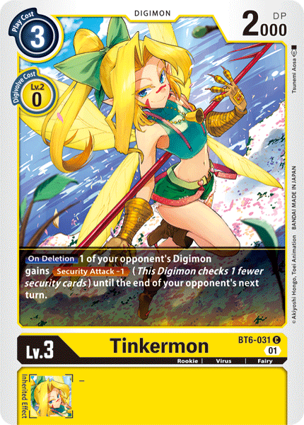 Tinkermon - Double Diamond - Common - BT6-031 C