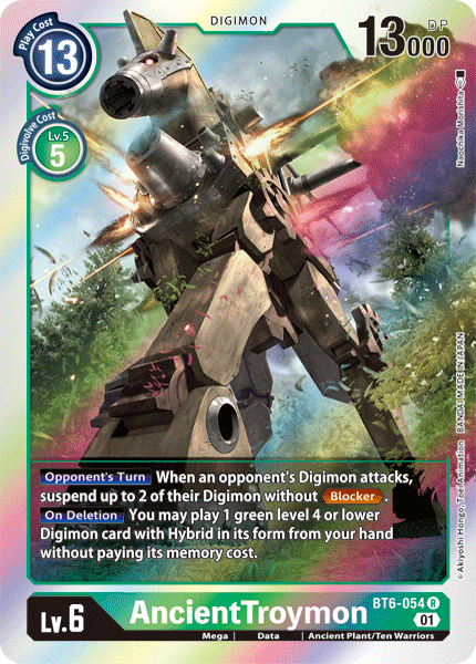 AncientTroymon - Double Diamond - Rare - BT6-054 R