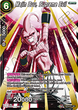 Majin Buu, Supreme Evil - Universal Onslaught - Super Rare - BT9-077