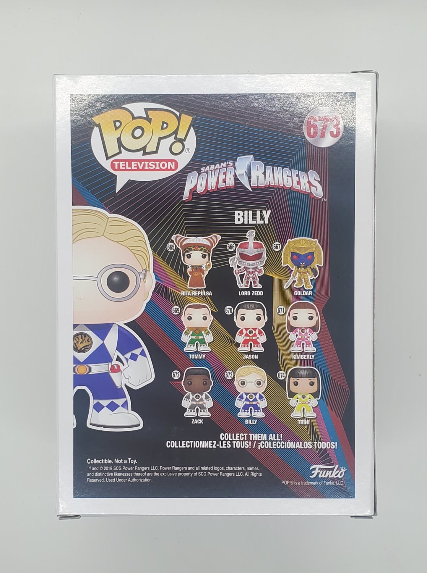 Funko POP! Power Ranger Azul Billy