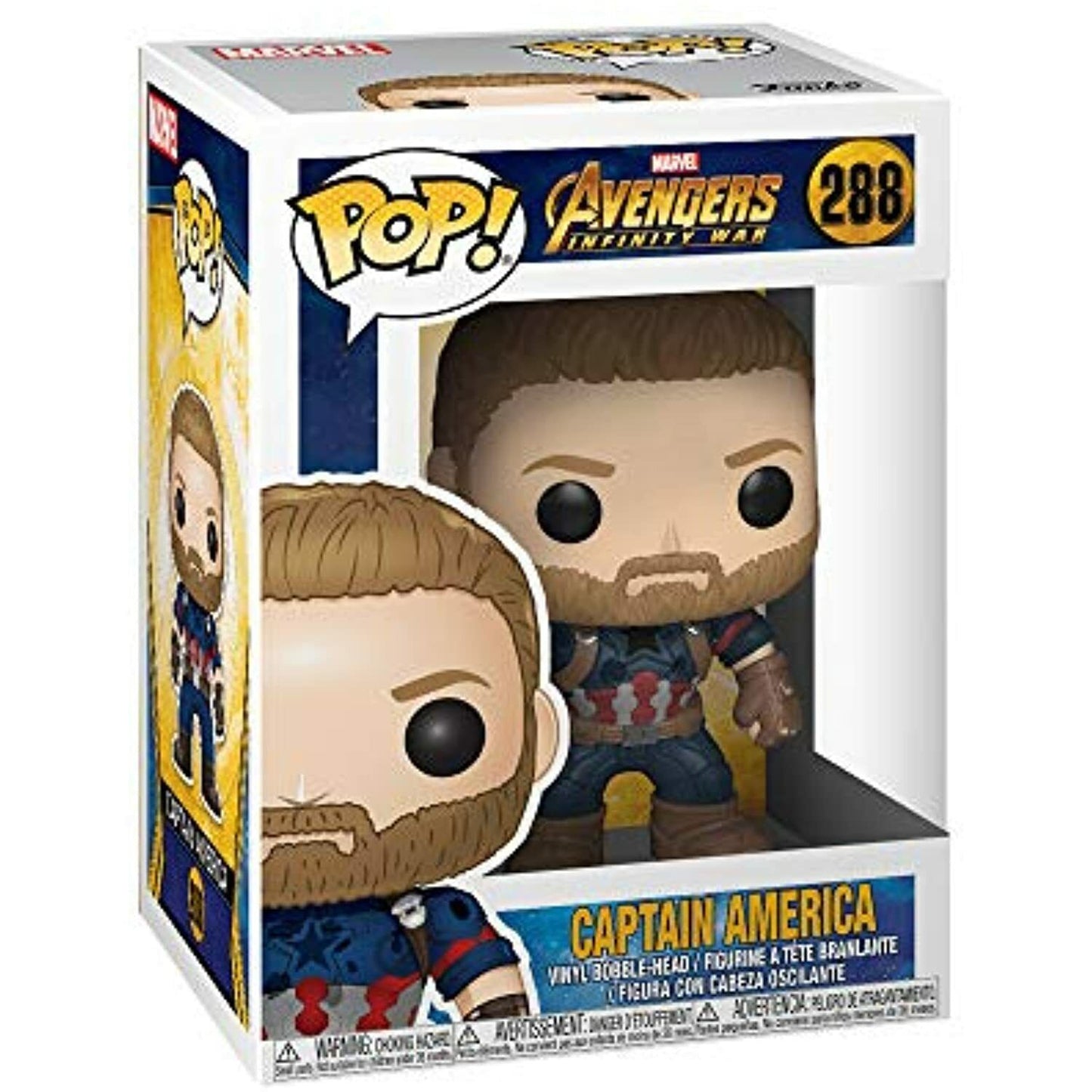 Funko POP! Avengers Infinity War Captain America.