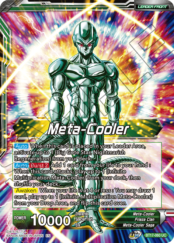 Meta-Cooler // Meta-Cooler Core, Unlimited Power - Ultimate Squad - Uncommon - BT17-060
