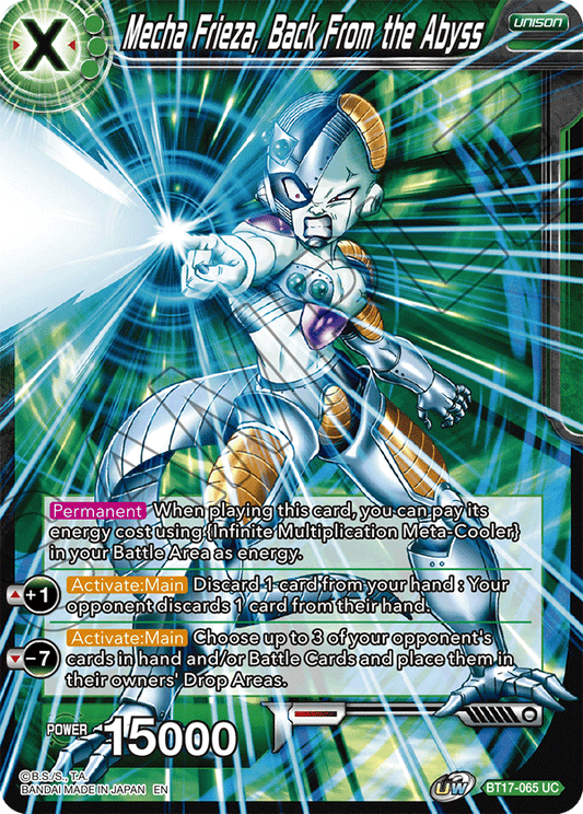 Mecha Frieza, Back From the Abyss - Ultimate Squad - Uncommon - BT17-065