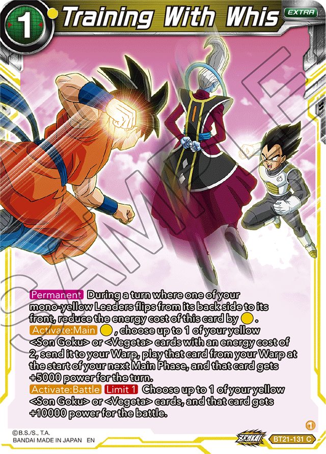 Training With Whis - Wild Resurgence - Common - BT21-131